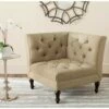Jack Tufted Corner Chair - Antique Gold - Safavieh 2 Jack Tufted Corner Chair - Antique Gold - Safavieh -Living Room Chairs store unnamed file 1647
