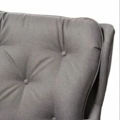 Maggie Mid Century Modern Fabric Upholstered Walnut Finished Rocking Chair Gray, Brown - Baxton Studio 13 Maggie Mid Century Modern Fabric Upholstered Walnut Finished Rocking Chair Gray, Brown - Baxton Studio -Living Room Chairs store unnamed file 1655