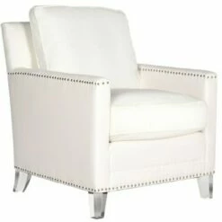 Hollywood Glam Tufted Acrylic White Club Chair W/ Silver Nail Heads - White/Clear - Safavieh 8 Hollywood Glam Tufted Acrylic White Club Chair W/ Silver Nail Heads - White/Clear - Safavieh -Living Room Chairs store unnamed file 1681