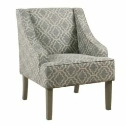 Swoop Accent Armchair - HomePop Bold Paisley -Living Room Chairs store unnamed file 169