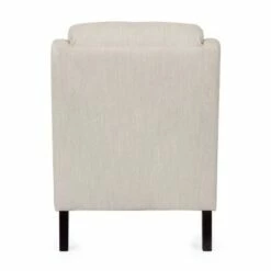 Bucklin Contemporary Pillow Tufted Fabric Club Chair - Christopher Knight Home Navy Blue/dark Brown -Living Room Chairs store unnamed file 1705