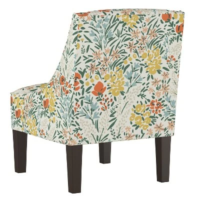 Accent Chairs Cream Floral - Threshold™ 5 Accent Chairs Cream Floral - Threshold™ - Image 3