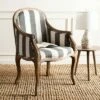 Esther Armchair Gray/White - Safavieh -Living Room Chairs store unnamed file 1726
