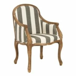 Esther Armchair Gray/White - Safavieh -Living Room Chairs store unnamed file 1728