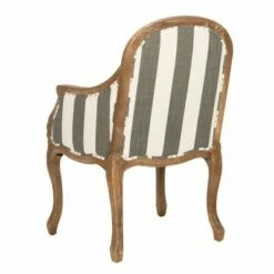 Esther Armchair Gray/White - Safavieh -Living Room Chairs store unnamed file 1731