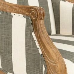 Esther Armchair Gray/White - Safavieh -Living Room Chairs store unnamed file 1734