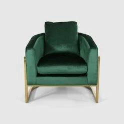 Briarcliff Modern Glam Velvet Armchair - Christopher Knight Home Green -Living Room Chairs store unnamed file 1779