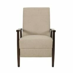 Plevna Contemporary Fabric Upholstered Pushback Recliner - Christopher Knight Home Charcoal/chocolate Brown -Living Room Chairs store unnamed file 1831