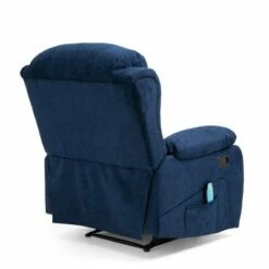 Porterdale Contemporary Pillow Tufted Massage Recliner - Christopher Knight Home Charcoal -Living Room Chairs store unnamed file 1835