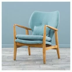 Haddie Mid Century Modern Club Chair - Christopher Knight Home Green