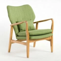 Haddie Mid Century Modern Club Chair - Christopher Knight Home Green -Living Room Chairs store unnamed file 1890
