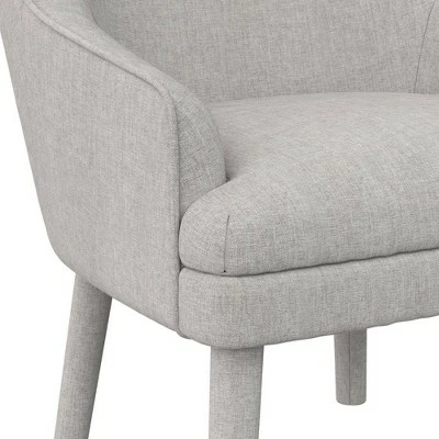 Effie Upholstered Accent Chair - Mr. Kate Striped Black Linen 8 Effie Upholstered Accent Chair - Mr. Kate Striped Black Linen - Image 6