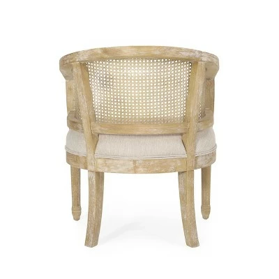 Steinaker French Country Wood and Cane Accent Chair - Christopher Knight Home Beige/natural 6 Steinaker French Country Wood and Cane Accent Chair - Christopher Knight Home Beige/natural - Image 4