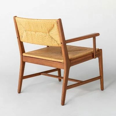 Threshold Designed W/Studio McGee Sunnyvale Woven Accent Chair - Threshold™ designed with Studio McGee 5 Threshold Designed W/Studio McGee Sunnyvale Woven Accent Chair - Threshold™ designed with Studio McGee - Image 3