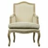 Upholstered Chair Buff Beige - Baxton Studio