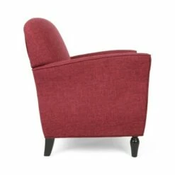 Swainson Traditional Tweed Armchair - Christopher Knight Home Purple -Living Room Chairs store unnamed file 2028