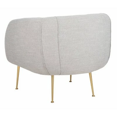 Alena Accent Chair Light Gray - Safavieh 7 Alena Accent Chair Light Gray - Safavieh - Image 5