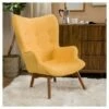 Hariata Fabric Contour Chair - Christopher Knight Home Burnt Orange -Living Room Chairs store unnamed file 2058