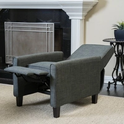 Darvis Recliner Club Chair Gray - Christopher Knight Home 3 Darvis Recliner Club Chair Gray - Christopher Knight Home