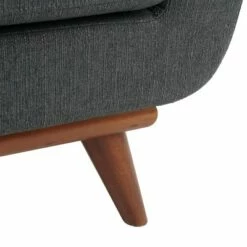 Opal Linen Tufted Armchair - Safavieh Dark Teal -Living Room Chairs store unnamed file 2175