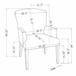 Threshold Designed W/Studio McGee Oak View Armed Upholstered Anywhere Chair Light Gray - Threshold™ designed with Studio McGee -Living Room Chairs store unnamed file 2241