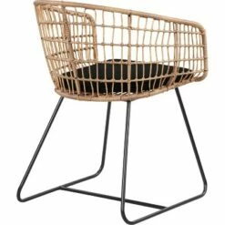 Grayham Rattan Lounge Chair Black - Finch -Living Room Chairs store unnamed file 230