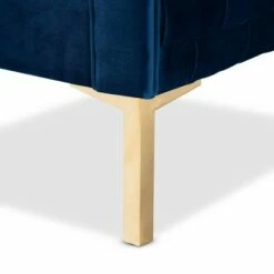 Seraphin Velvet Upholstered Chair Blue/Gold - Baxton Studio 14 Seraphin Velvet Upholstered Chair Blue/Gold - Baxton Studio -Living Room Chairs store unnamed file 2308