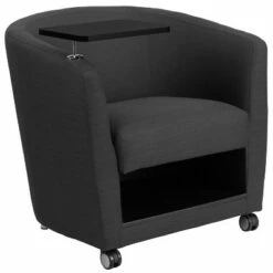Flash Furniture Guest Chair with Tablet Arm, Front Wheel Casters and Under Seat Storage -Living Room Chairs store unnamed file 2336