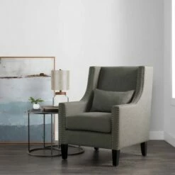 Ryan Accent Armchair - Picket House Furnishings Taupe -Living Room Chairs store unnamed file 237