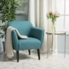 Alphonse Armchair Dark Teal - Christopher Knight Home -Living Room Chairs store unnamed file 2379