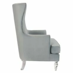Geode Modern Wingback Chair - Safavieh Light Silver 14 Geode Modern Wingback Chair - Safavieh Light Silver -Living Room Chairs store unnamed file 2385