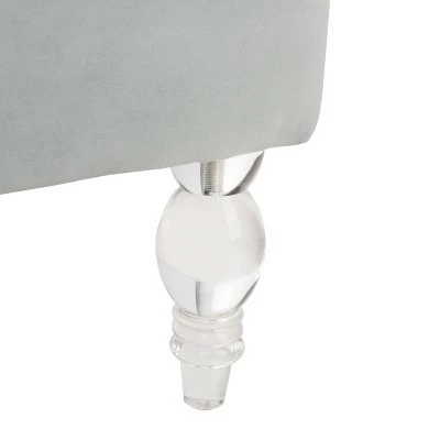 Geode Modern Wingback Chair - Safavieh Light Silver 10 Geode Modern Wingback Chair - Safavieh Light Silver - Image 8