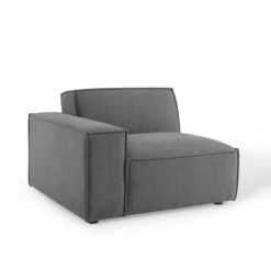 Restore Right Arm Sectional Sofa Chair - Modway Charcoal -Living Room Chairs store unnamed file 2416