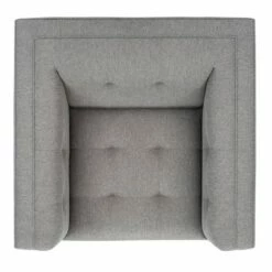 Garnet Linen Tufted Armchair Light Gray - Safavieh 15 Garnet Linen Tufted Armchair Light Gray - Safavieh -Living Room Chairs store unnamed file 2457