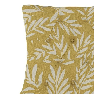 English Armchair Tossed Vine Linseed - Threshold™ 6 English Armchair Tossed Vine Linseed - Threshold™ - Image 4