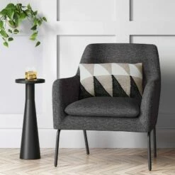 Glenn Mid-Century Modern Accent Chair Blue/White - Project 62™