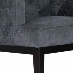 Clough Contemporary Fabric Tufted Accent Chair - Christopher Knight Home Navy Blue/dark Brown -Living Room Chairs store unnamed file 2522