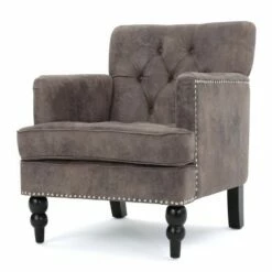 Malone Club Chair - Christopher Knight Home Dark Teal -Living Room Chairs store unnamed file 253