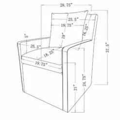 Threshold Designed W/Studio McGee Pacific Ridge Pillow Back Upholstered Anywhere Chair Cream - Threshold™ designed with Studio McGee 13 Threshold Designed W/Studio McGee Pacific Ridge Pillow Back Upholstered Anywhere Chair Cream - Threshold™ designed with Studio McGee -Living Room Chairs store unnamed file 2538