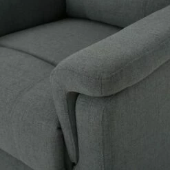 Jennette Tufted Swivel Gliding Recliner - Christopher Knight Home Charcoal Fabric -Living Room Chairs store unnamed file 2625