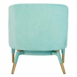 Topaz Velvet Armchair - Safavieh Aqua 14 Topaz Velvet Armchair - Safavieh Aqua -Living Room Chairs store unnamed file 2633