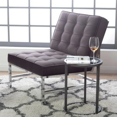 Ashlar Velvet Accent Chair - Studio Designs Home Blue Dusk 4 Ashlar Velvet Accent Chair - Studio Designs Home Blue Dusk - Image 2