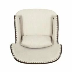 Mantua Contemporary Fabric Upholstered Accent Chair with Nailhead Trim - Christopher Knight Home Beige/dark Brown 15 Mantua Contemporary Fabric Upholstered Accent Chair with Nailhead Trim - Christopher Knight Home Beige/dark Brown -Living Room Chairs store unnamed file 2643