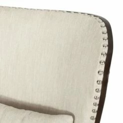 Mantua Contemporary Fabric Upholstered Accent Chair with Nailhead Trim - Christopher Knight Home Beige/dark Brown 17 Mantua Contemporary Fabric Upholstered Accent Chair with Nailhead Trim - Christopher Knight Home Beige/dark Brown -Living Room Chairs store unnamed file 2645