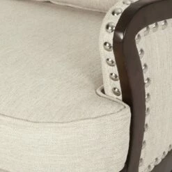 Mantua Contemporary Fabric Upholstered Accent Chair with Nailhead Trim - Christopher Knight Home Beige/dark Brown 18 Mantua Contemporary Fabric Upholstered Accent Chair with Nailhead Trim - Christopher Knight Home Beige/dark Brown -Living Room Chairs store unnamed file 2646