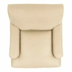 Chloe Club Chair Beige/Espresso - Safavieh -Living Room Chairs store unnamed file 2666