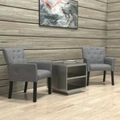 Taylor Guest Chair Gray - Boss Office Products