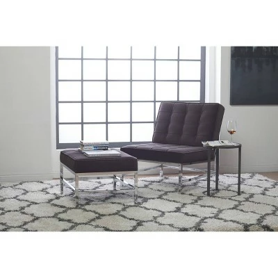 Ashlar Velvet Accent Chair - Studio Designs Home Blue Dusk 10 Ashlar Velvet Accent Chair - Studio Designs Home Blue Dusk - Image 8