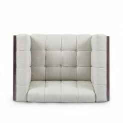 Mclarnan Contemporary Tufted Club Chair - Christopher Knight Home Beige/brown 16 Mclarnan Contemporary Tufted Club Chair - Christopher Knight Home Beige/brown -Living Room Chairs store unnamed file 2704