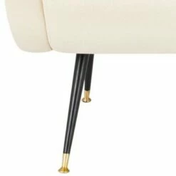 Elicia Mid-Century Armchair - Camel Velvet - Safavieh -Living Room Chairs store unnamed file 2733